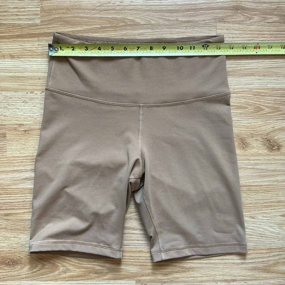 Old Navy Tan Bike Shorts 8” - size M